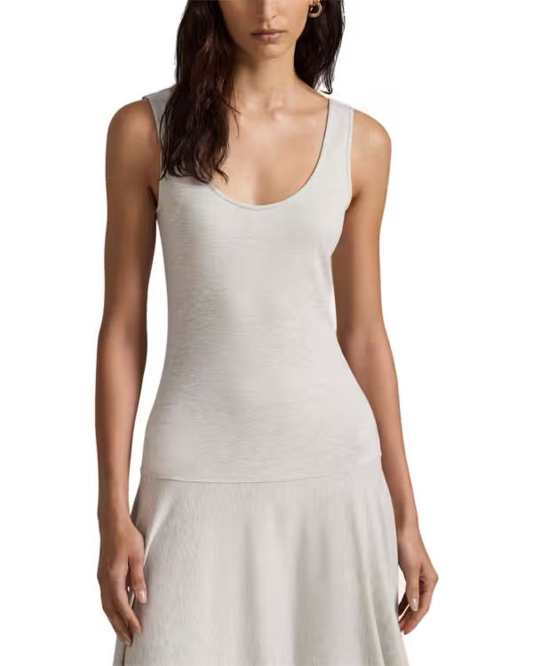 Stretch-Ponte Tank Jurk