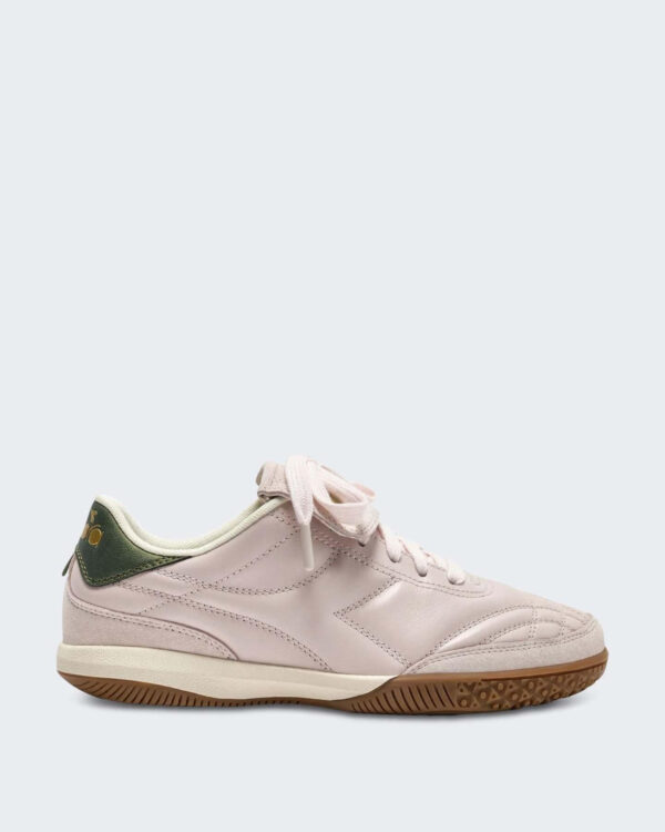 Diadora Dames Goud Indoor Sneaker Roze
