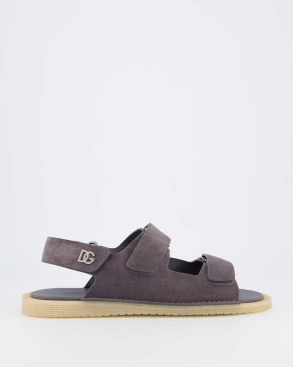 Heren Strap Sandalen Grijs