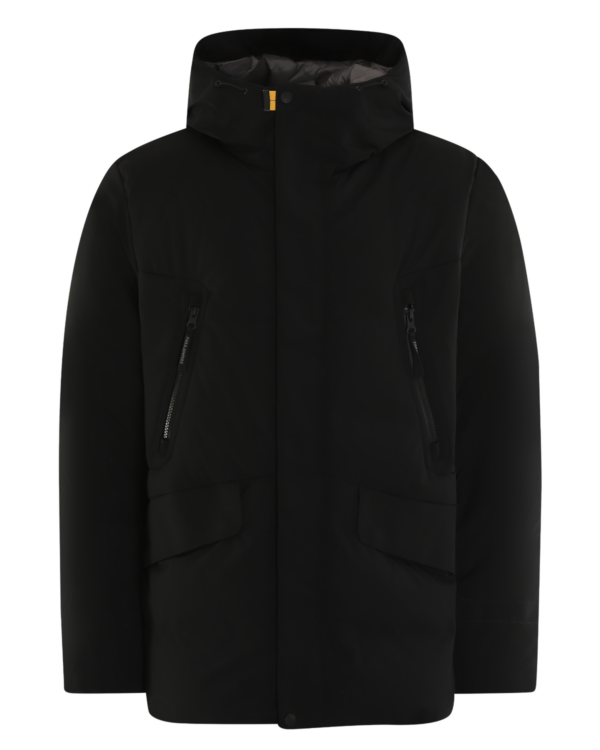 Heren Kazu Parka Zwart