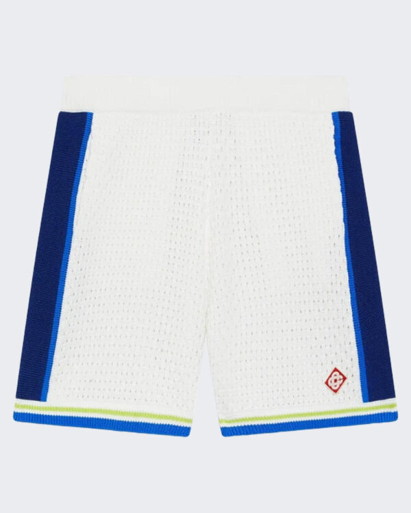 Casablanca Heren Crochet Short Wit Broek