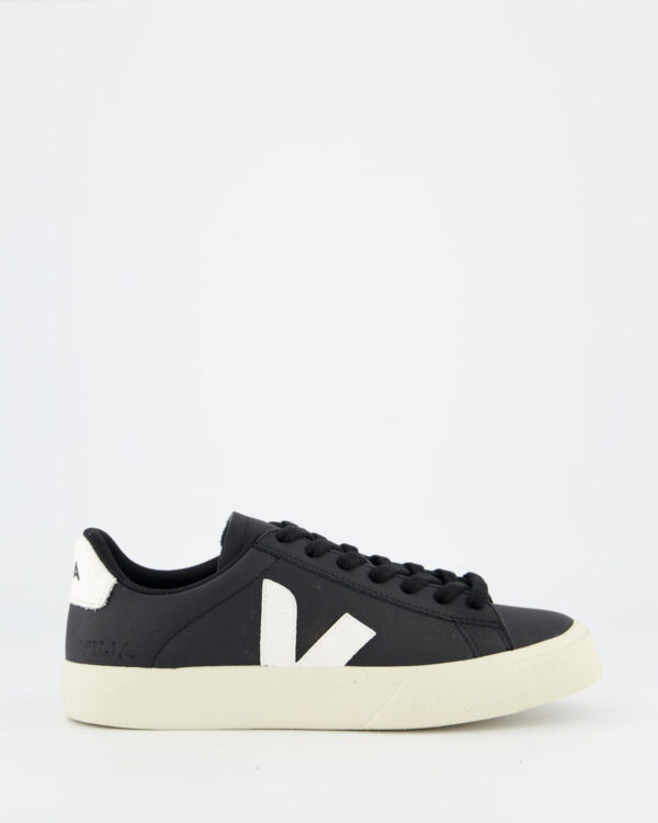 Dames Campo Sneaker Leren Zwart/Wit