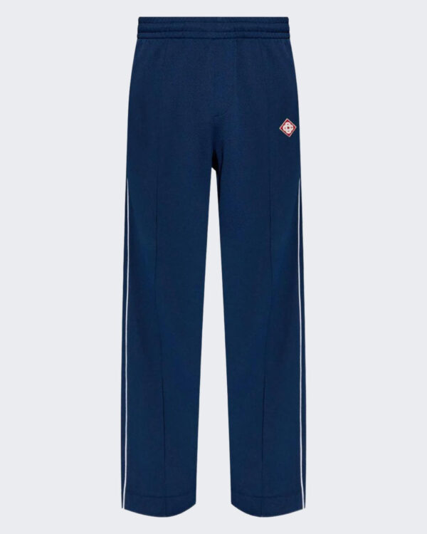 Casablanca Heren Round Pique Track Broek Blauw Broek