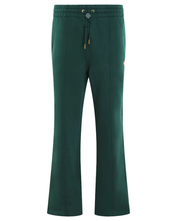 Heren Patch Open Hem Jogger Groen