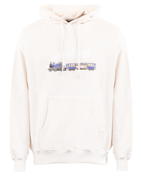 Heren Le Hoodie Locomotive Wit