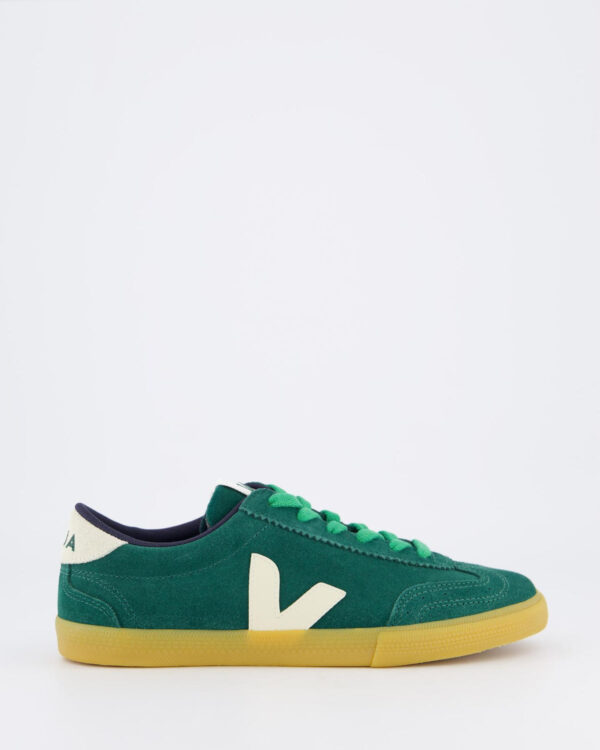 Dames Volley Suède Sneaker Groen