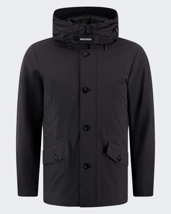 Heren Stretch Arctic Parka Zwart