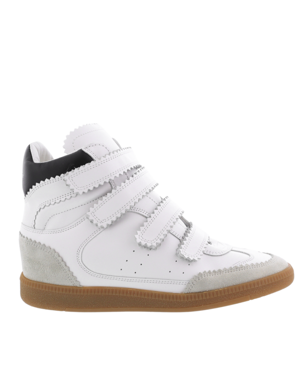 Dames Bilsy sneaker leren wit