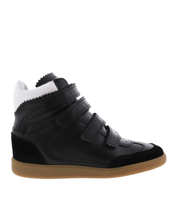 Dames Bilsy sneaker leren zwart
