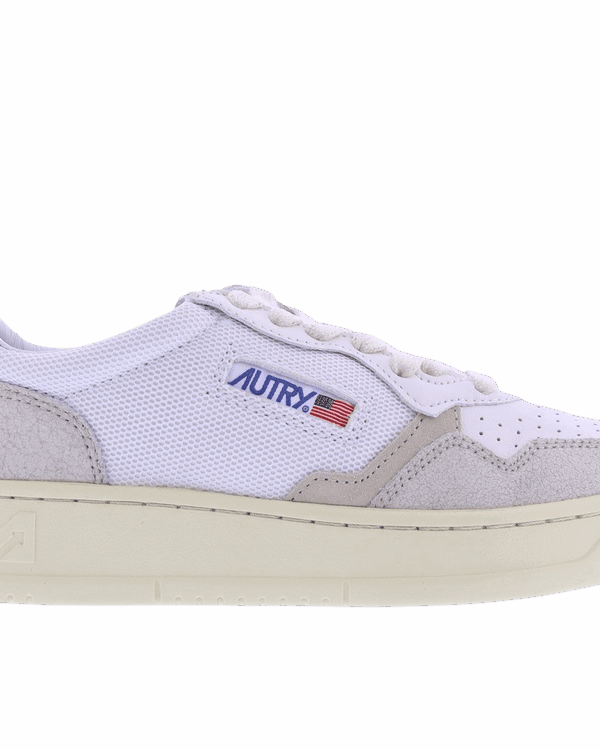 Dames Autry 01 Low Leren/Suède/Mesh