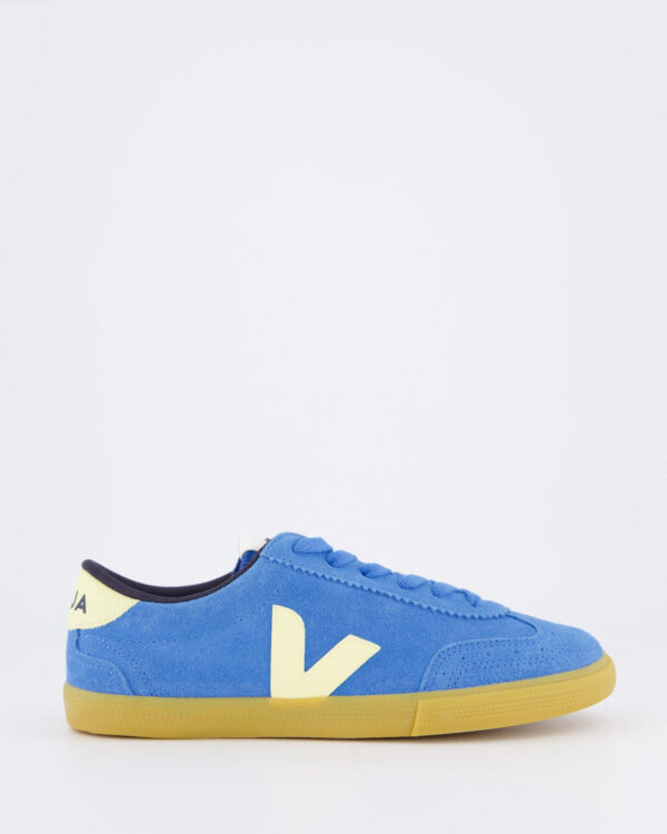 Dames Volley Suède Sneaker Blauw