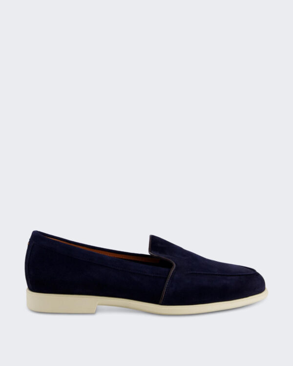 Santoni Dames Malibu Loafer Blauw
