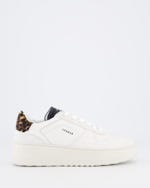 Dames CPH75 Sneaker Wit/Leopard