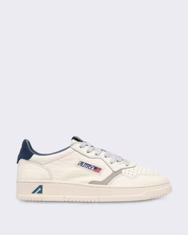 Heren Medalist Low Sneakers nubuck suède Blauw