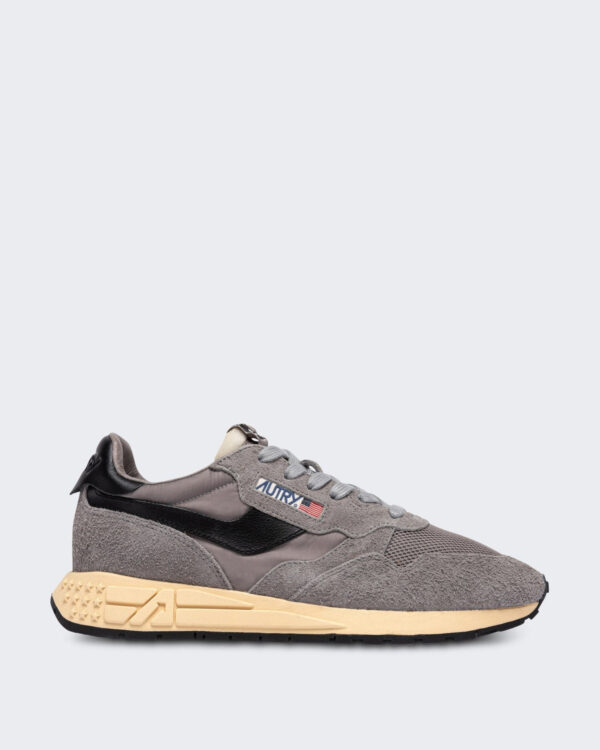 Heren Reelwind Low Sneakers suède Grijs