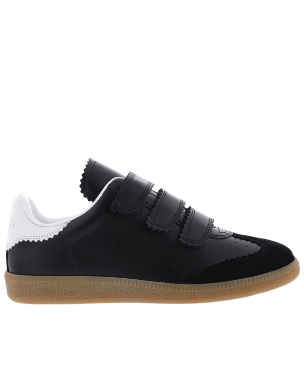 Dames Beth Sneaker Leren Zwart