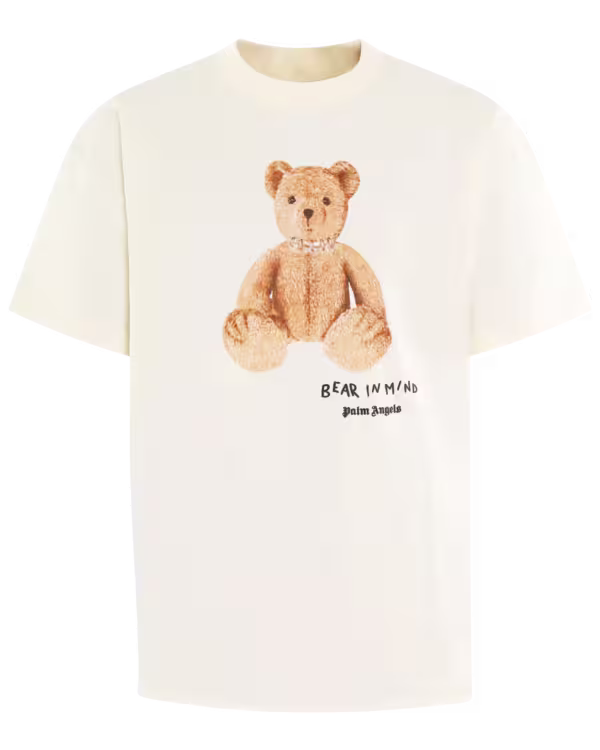 Heren Bear In Mind T-Shirt Wit