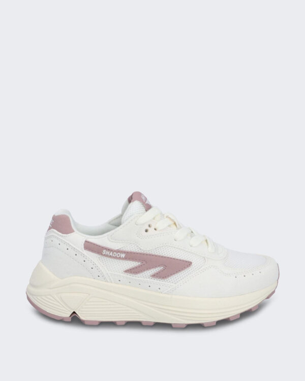 Hi-Tec Dames Hts Shadow RGS Wit/Roze Sneakers