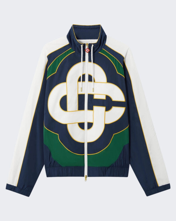 Heren Cc Applique Colourblock Windbreaker Jack Wit