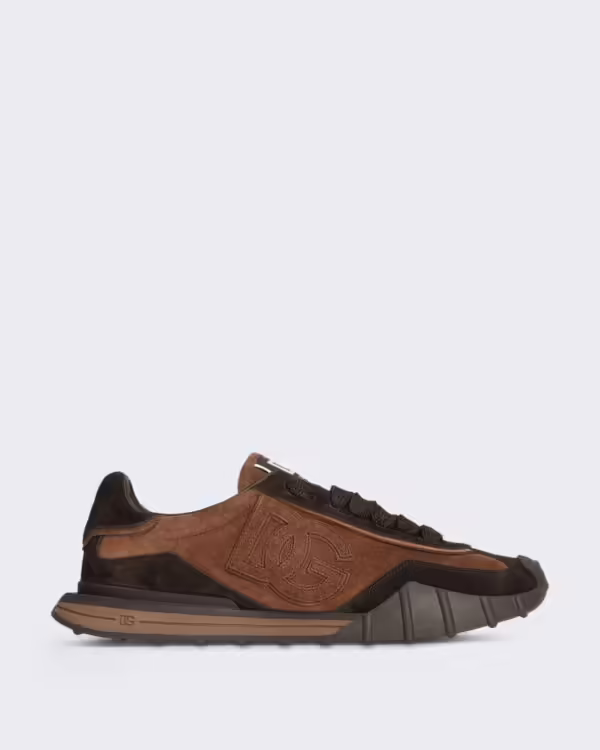 Heren Low-top Sneakers Bruin