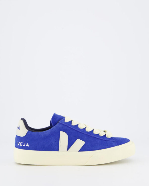 Dames Campo Suède Sneaker Blauw