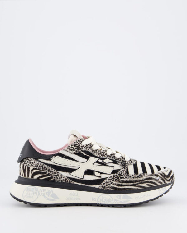 Dames Lauryn Sneaker Wit/Zebra