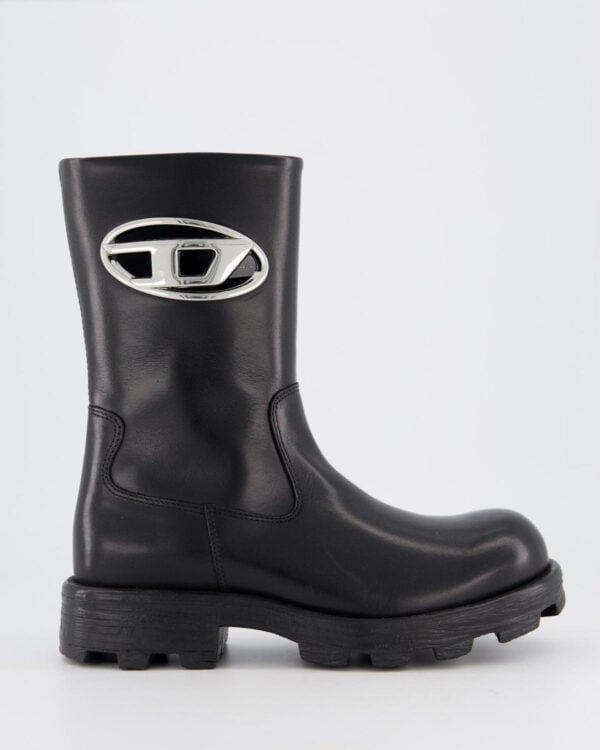 Dames Hammer Biker Boots Zwart