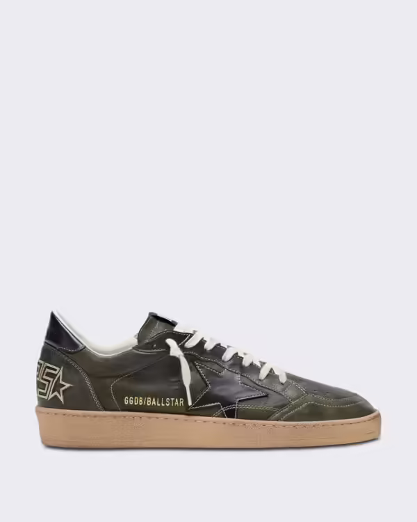 Heren Kakicolourige Sneakers Khaki