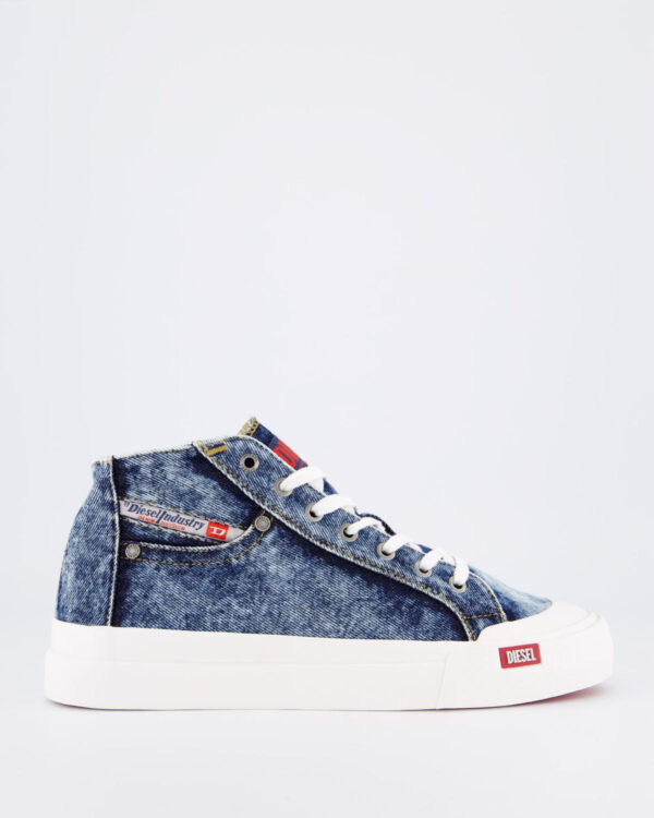 Dames S-Athos NMD Mid Sneaker Blauw