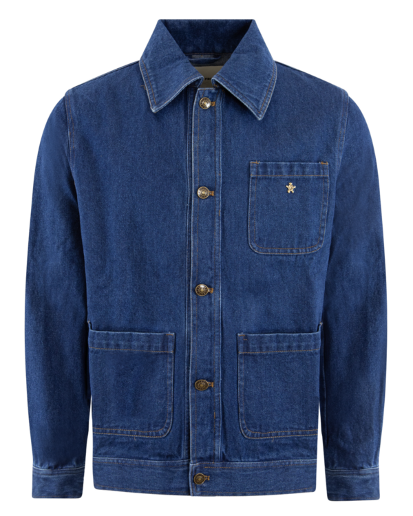 Heren Fitted Denim Jack