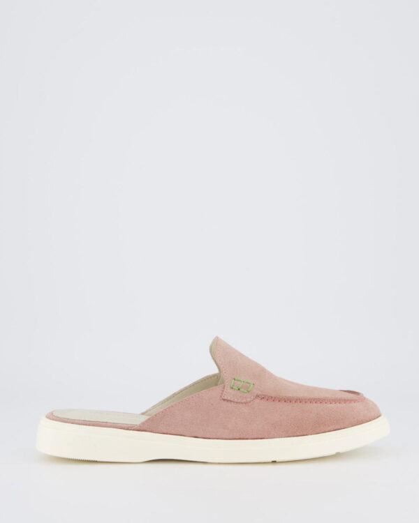 Dames Laura Slip On Sandaal Nude