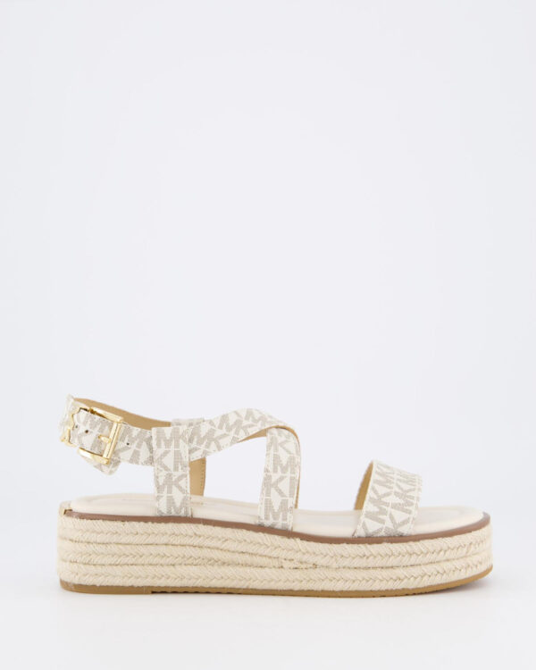 Dames Lynn Sandaal Wit/Beige