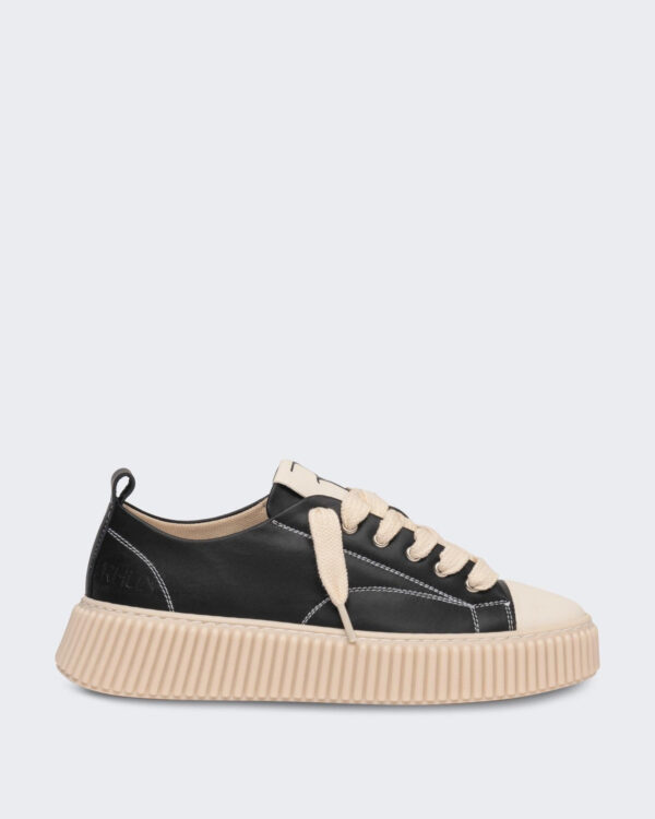 RHUN Dames Treble 2020 Leren Zwart Sneakers