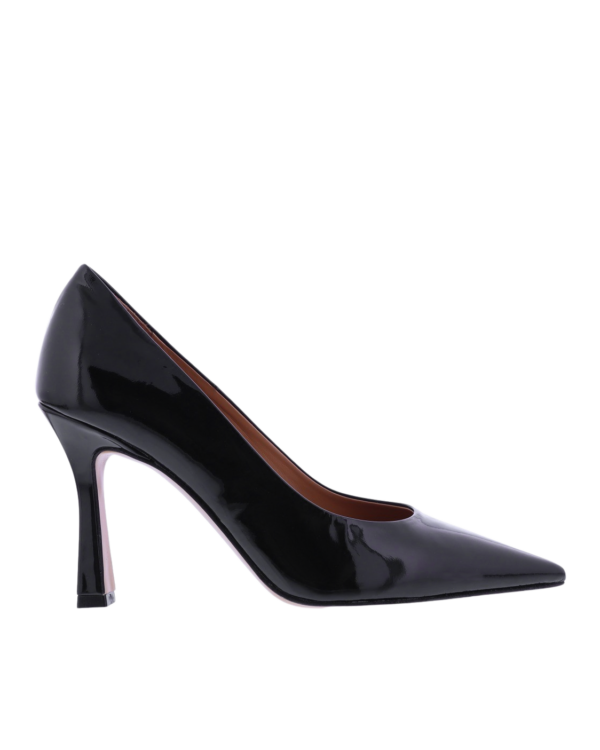 Dames PUMP LACK LEREN ZWART
