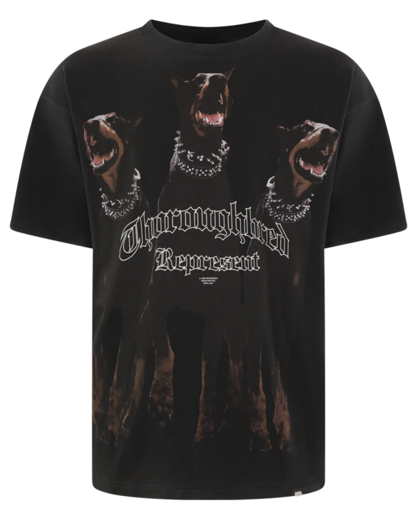 Heren Thoroughbred T-Shirt Zwart