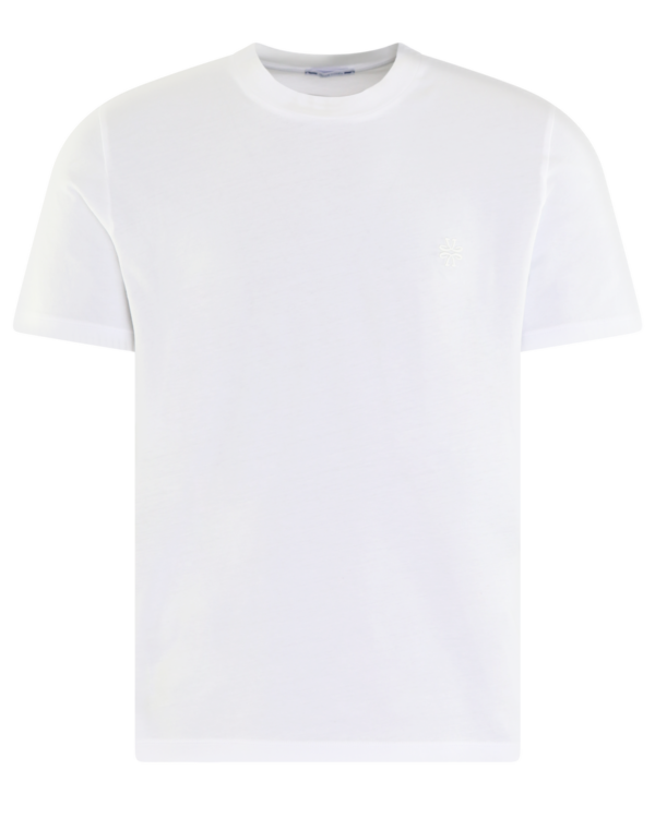 Heren Girocollo Costina T-Shirt Wit