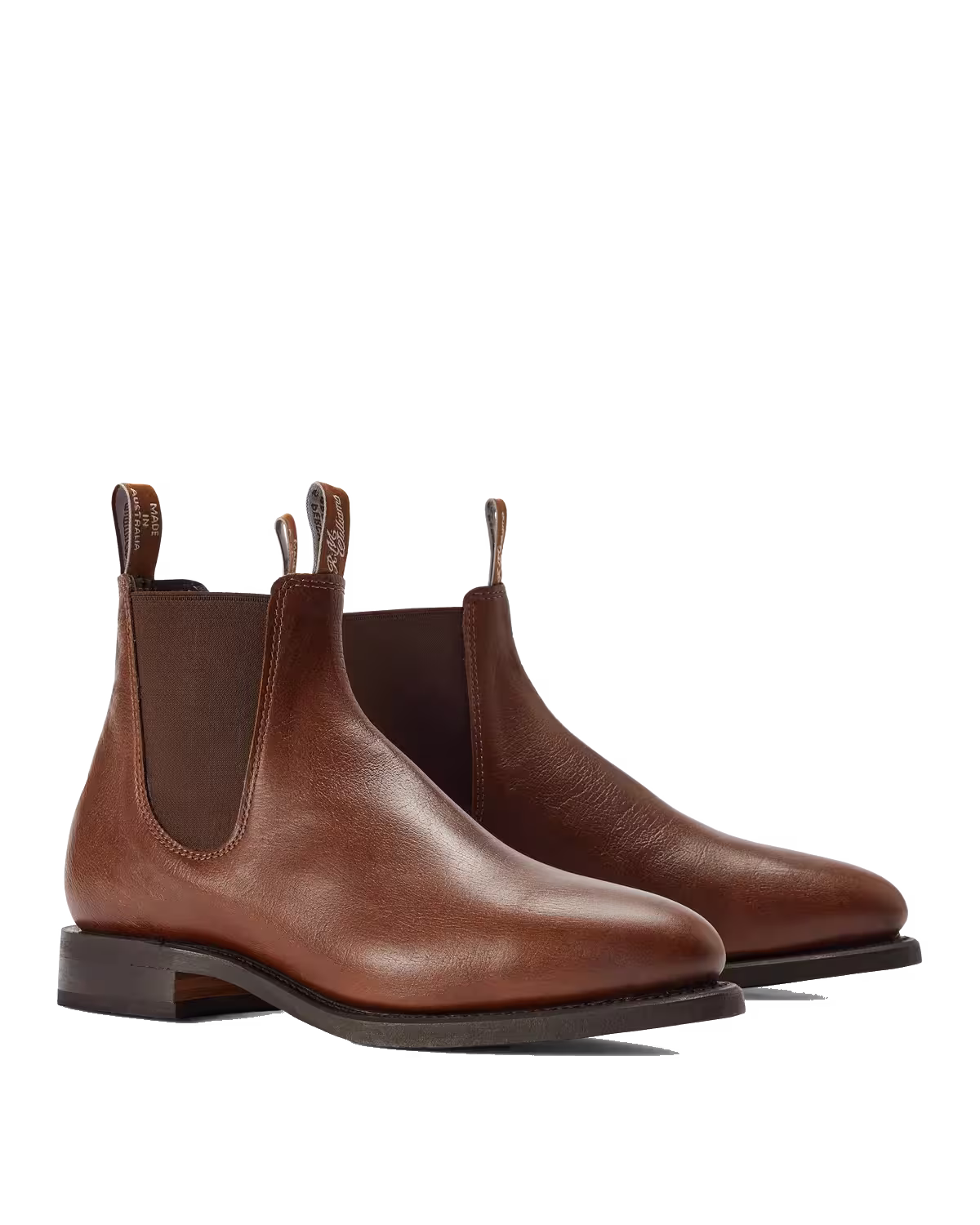 Moriarty Boot — Maple Kangaroo Leather