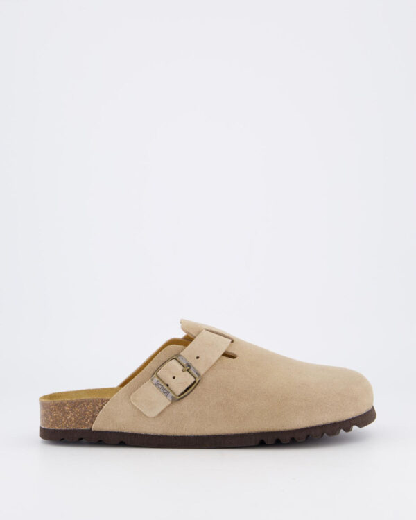 Heren Olivier Slipper Donkerbeige