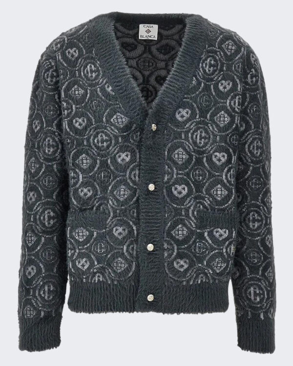 Heren Fluffy Monogram Vest