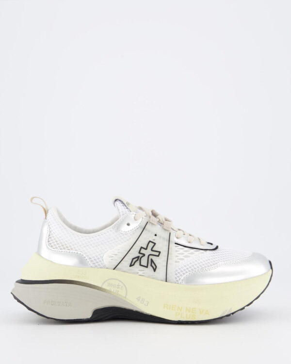 Dames Hill Sneaker Wit/Zilver
