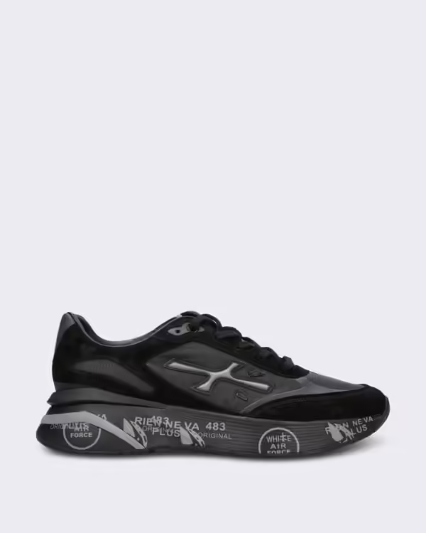 Heren Moerun Sneaker Zwart