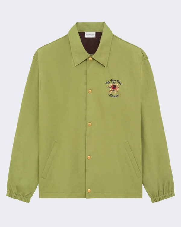 Drole De Monsieur Heren Veste Slogan Rose Groen Jack