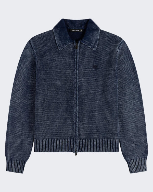 Heren Indigo Knit Vest