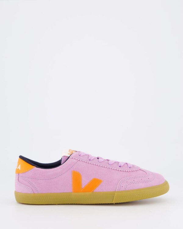 Dames Volley Suède Sneaker Roze