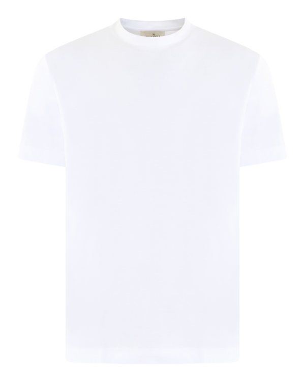 Heren Interlock Supima T-Shirt Wit