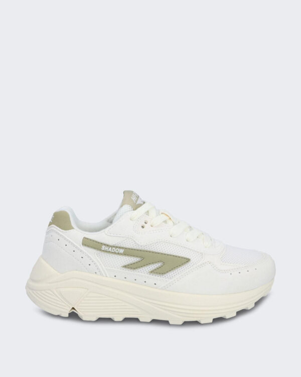 Hi-Tec Dames Hts Shadow RGS Wit/Groen Sneakers