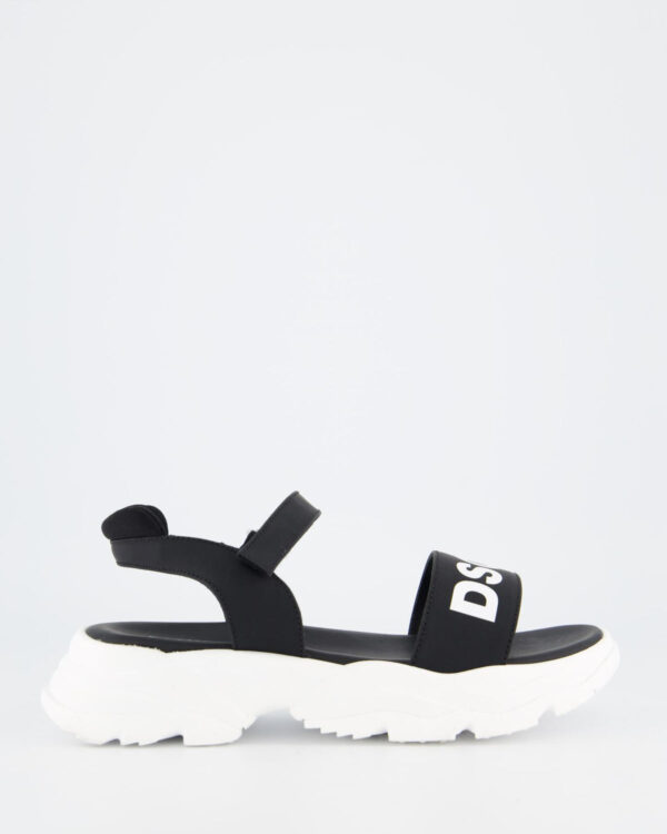 Dsquared2 Kinder Fusbet Sandalen Print