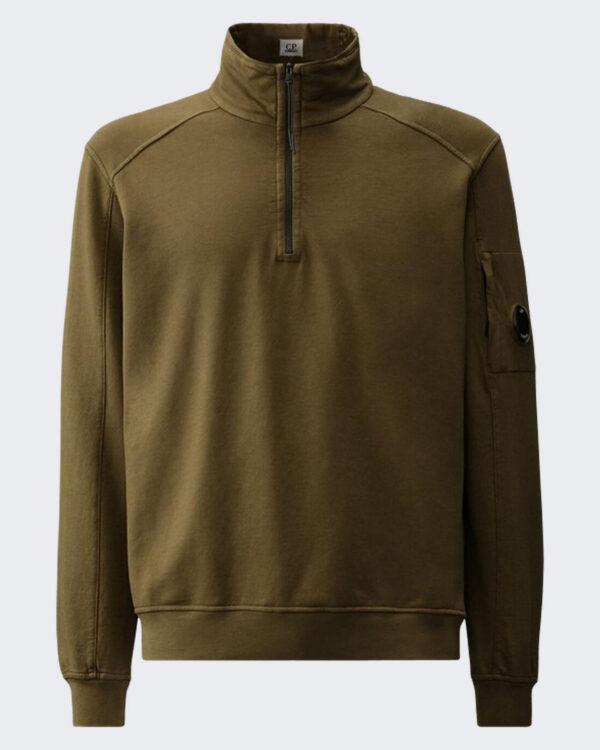 Heren Half Zip Collar Groen