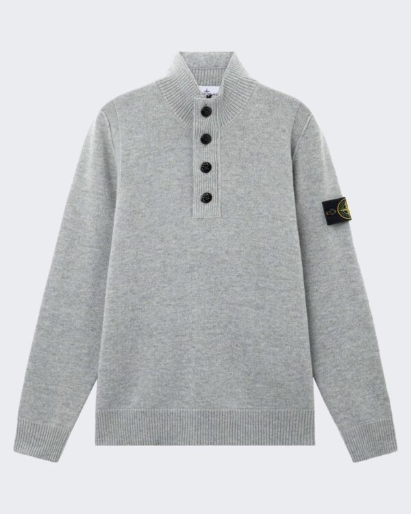 Heren Ls Polo-Grijs Melange-V0m60 Grijs