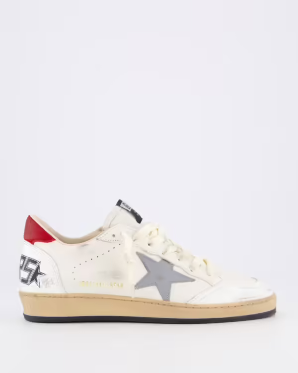 Heren Ball Star Sneaker Wit/Grijs